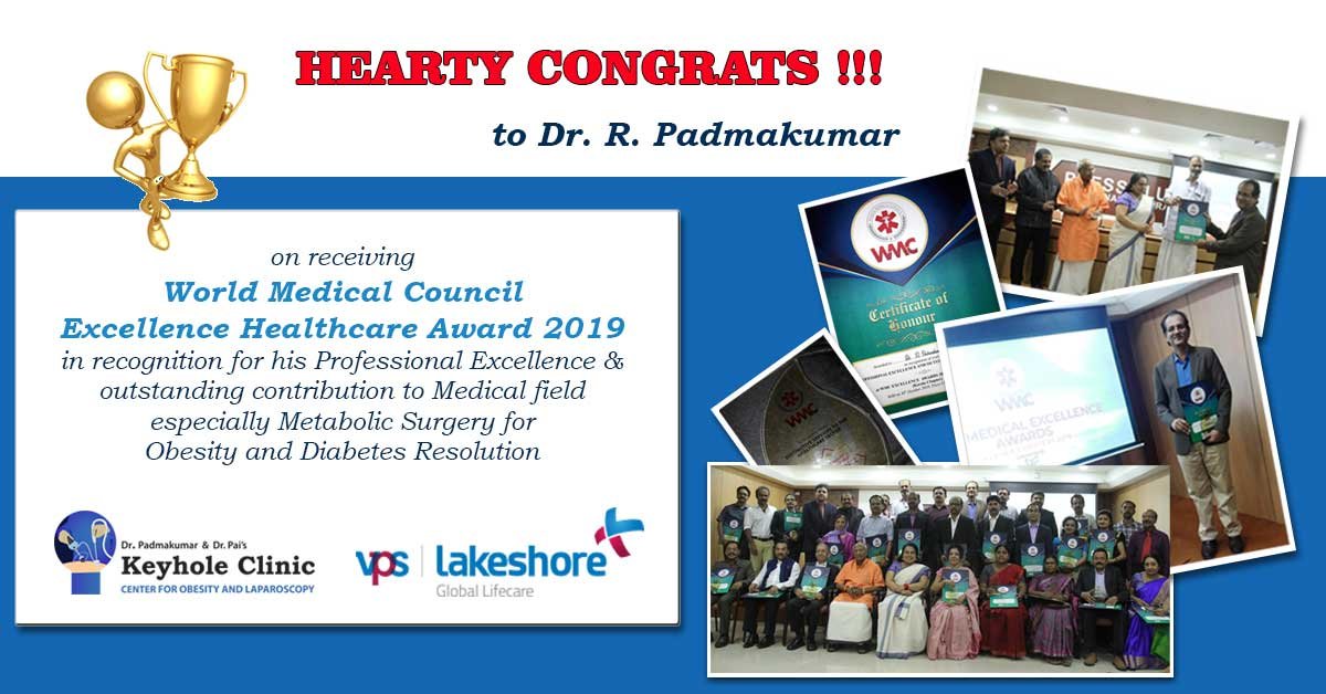 Professional Excellence in Obesity Bariatric Surgeon Award 2019